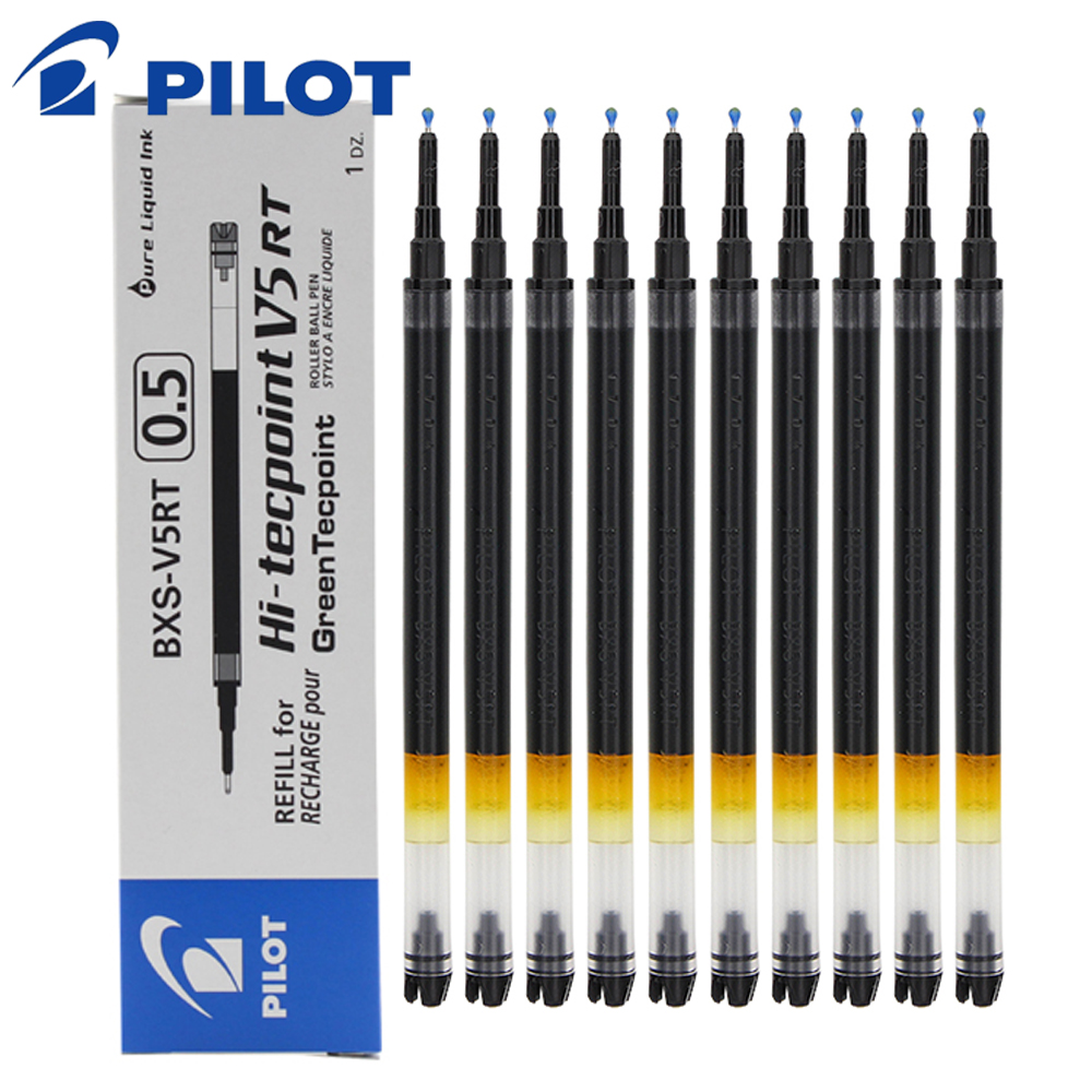 パイロットジェルペンリフィル、BXS-V5RT、0.5mm、 - Pilot Pen V5 のレビューと価格