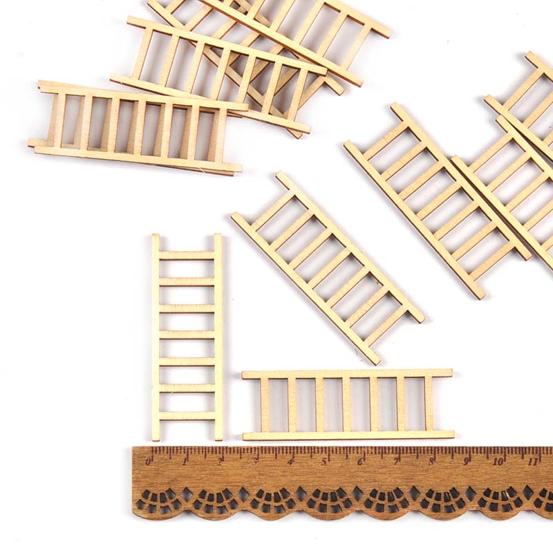 20 ピース/ロット 20 × 60 ミリメートル天然はしご - Craft Embellishment のレビューと価格