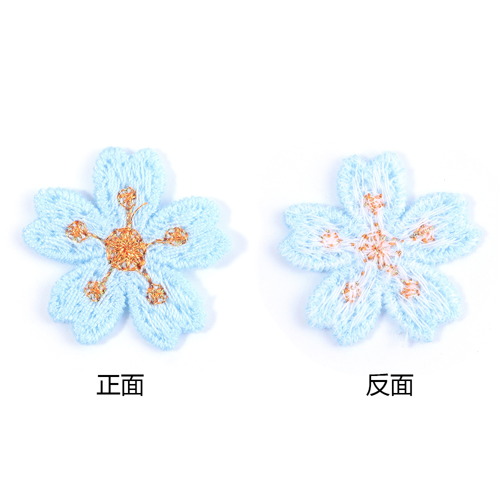 20 ピース/ロットカラフルな 2.4 センチメートル刺繍花 - Applique Patch Flower のレビューと価格