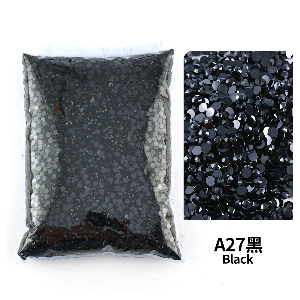 透明樹脂ラインストーンゼリー,すべて黒シリーズ,ネイルアート - Hotfix Rhinestone Sheet のレビューと価格